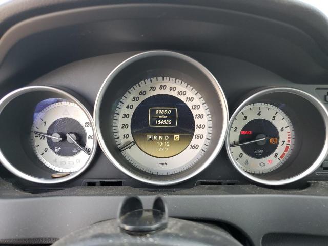 WDDGF8BB1CR235071 - 2012 MERCEDES-BENZ C 300 4MATIC GRAY photo 9