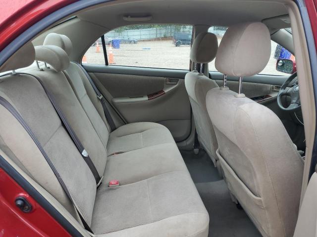 JTDBR32E060057719 - 2006 TOYOTA COROLLA CE RED photo 10