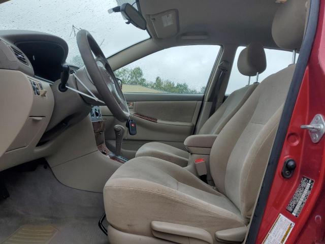 JTDBR32E060057719 - 2006 TOYOTA COROLLA CE RED photo 7