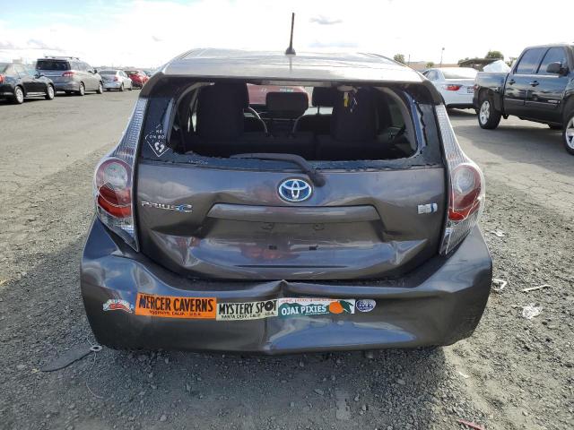 JTDKDTB3XD1051320 - 2013 TOYOTA PRIUS C 灰色 照片 6