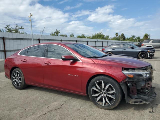 1G1ZD5STXJF287998 - 2018 CHEVROLET MALIBU LT RED photo 4