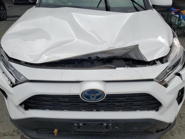 4T3RWRFV4MU045781 - 2021 TOYOTA RAV4 XLE 白色 照片 12