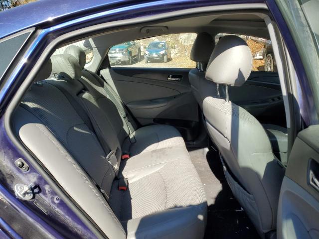 5NPEC4AC6DH535162 - 2013 HYUNDAI SONATA SE ლურჯი ფოტო 10