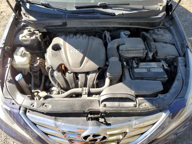 5NPEC4AC6DH535162 - 2013 HYUNDAI SONATA SE ლურჯი ფოტო 11