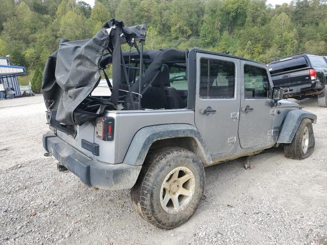 1C4HJWDG3DL546404 - 2013 JEEP WRANGLER U SPORT SILVER photo 3