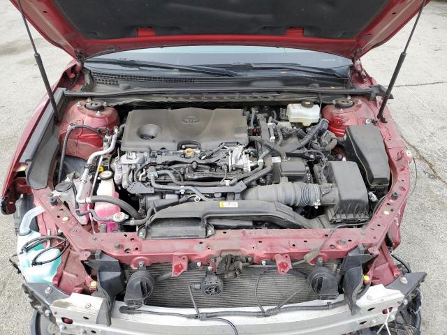 4T1C31AK3LU534774 - 2020 TOYOTA CAMRY LE BURGUNDY photo 11