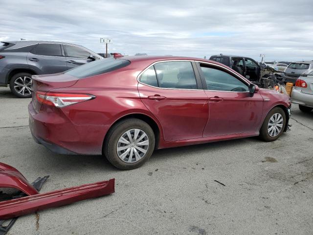 4T1C31AK3LU534774 - 2020 TOYOTA CAMRY LE BURGUNDY photo 3