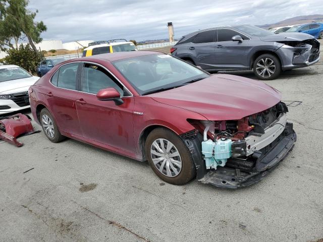 4T1C31AK3LU534774 - 2020 TOYOTA CAMRY LE BURGUNDY photo 4