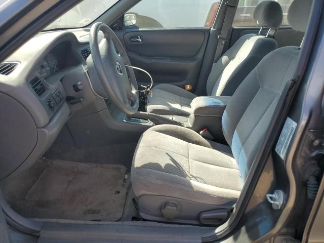 1YVGF22C715200453 - 2001 MAZDA 626 ES GRAY photo 7