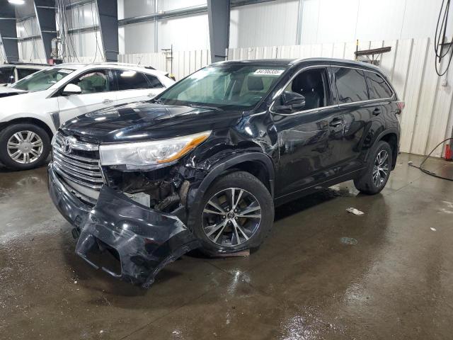2016 TOYOTA HIGHLANDER XLE, 