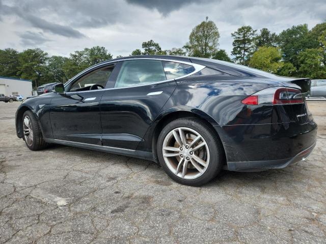 5YJSA1CNXDFP16673 - 2013 TESLA MODEL S Noir photo 2