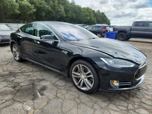 5YJSA1CNXDFP16673 - 2013 TESLA MODEL S Noir photo 4