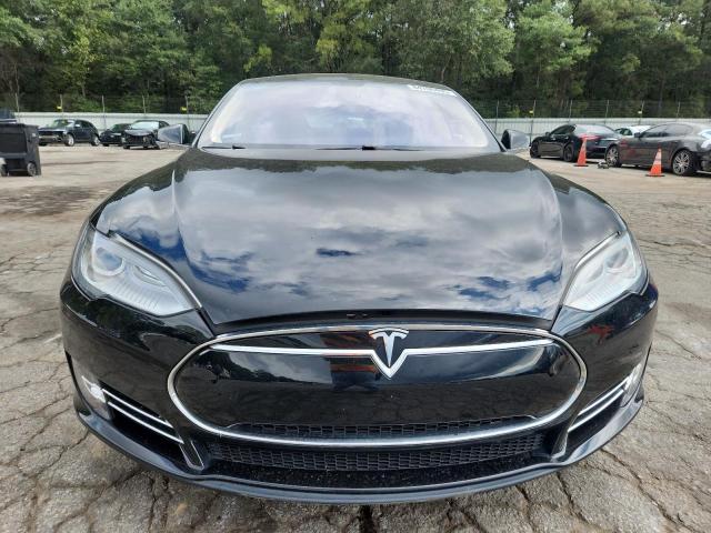 5YJSA1CNXDFP16673 - 2013 TESLA MODEL S Noir photo 5