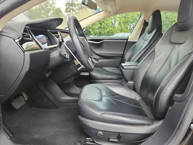 5YJSA1CNXDFP16673 - 2013 TESLA MODEL S Noir photo 7