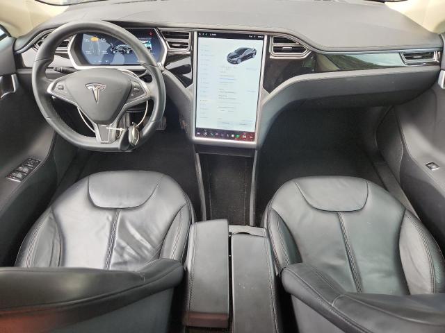 5YJSA1CNXDFP16673 - 2013 TESLA MODEL S Noir photo 8