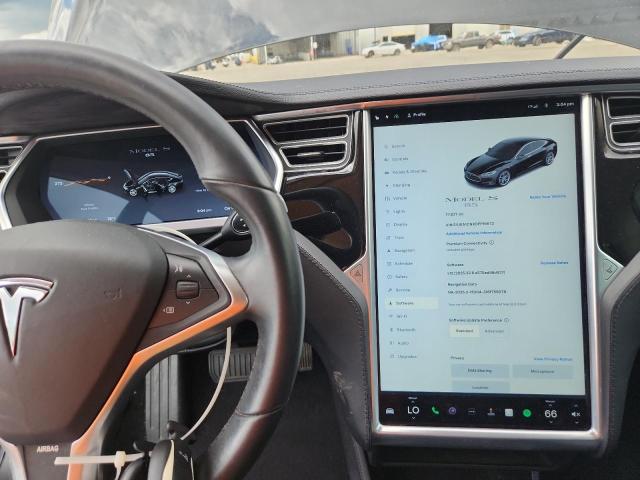 5YJSA1CNXDFP16673 - 2013 TESLA MODEL S Noir photo 9