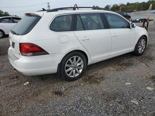 3VWPL7AJ3CM641874 - 2012 VOLKSWAGEN JETTA TDI WHITE photo 3