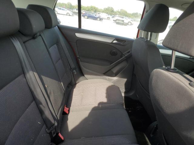 WVWDB7AJXAW315589 - 2010 VOLKSWAGEN GOLF RED photo 10