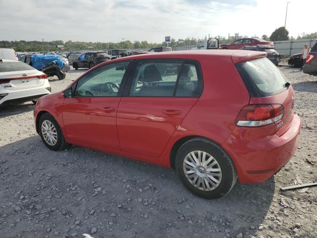 WVWDB7AJXAW315589 - 2010 VOLKSWAGEN GOLF RED photo 2