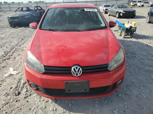 WVWDB7AJXAW315589 - 2010 VOLKSWAGEN GOLF RED photo 5
