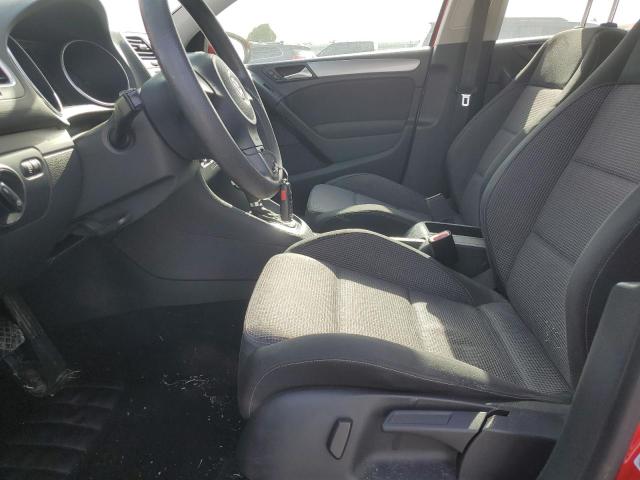 WVWDB7AJXAW315589 - 2010 VOLKSWAGEN GOLF RED photo 7