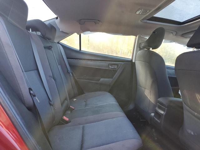 2T1BURHE1JC013722 - 2018 TOYOTA COROLLA L Rouge photo 10