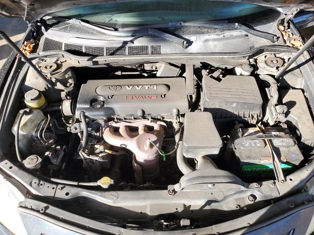 4T1BE46K17U052472 - 2007 TOYOTA CAMRY CE BLACK photo 11