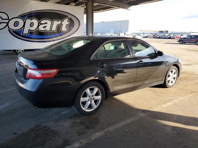 4T1BE46K17U052472 - 2007 TOYOTA CAMRY CE BLACK photo 3