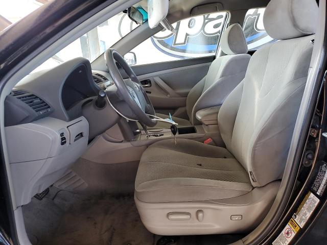 4T1BE46K17U052472 - 2007 TOYOTA CAMRY CE BLACK photo 7