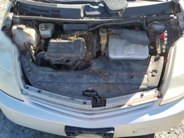 JTDKB22U057050801 - 2005 TOYOTA PRIUS SILVER photo 11