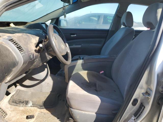 JTDKB22U057050801 - 2005 TOYOTA PRIUS SILVER photo 7
