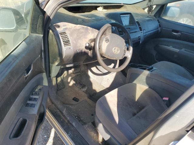 JTDKB22U057050801 - 2005 TOYOTA PRIUS SILVER photo 8