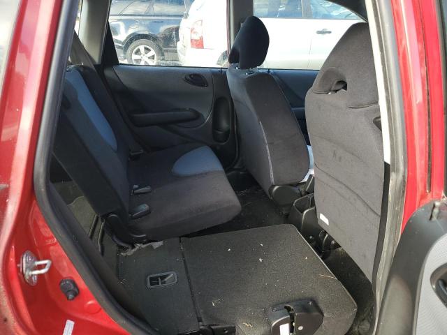 JHMGD38458S067039 - 2008 HONDA FIT RED photo 10