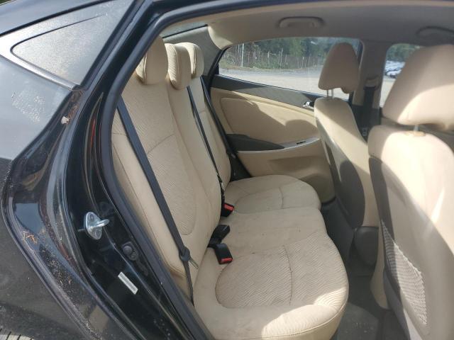 KMHCU4AE8DU293028 - 2013 HYUNDAI ACCENT GLS BLACK photo 10