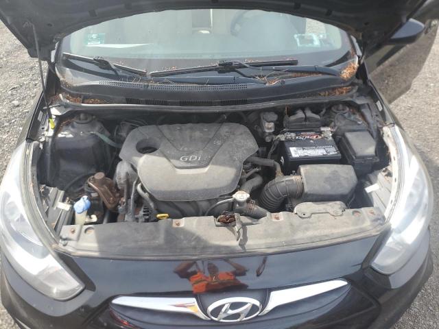 KMHCU4AE8DU293028 - 2013 HYUNDAI ACCENT GLS BLACK photo 11