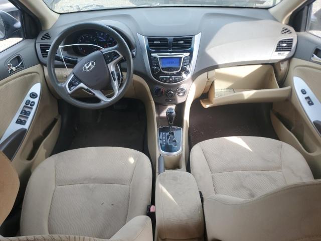 KMHCU4AE8DU293028 - 2013 HYUNDAI ACCENT GLS BLACK photo 8