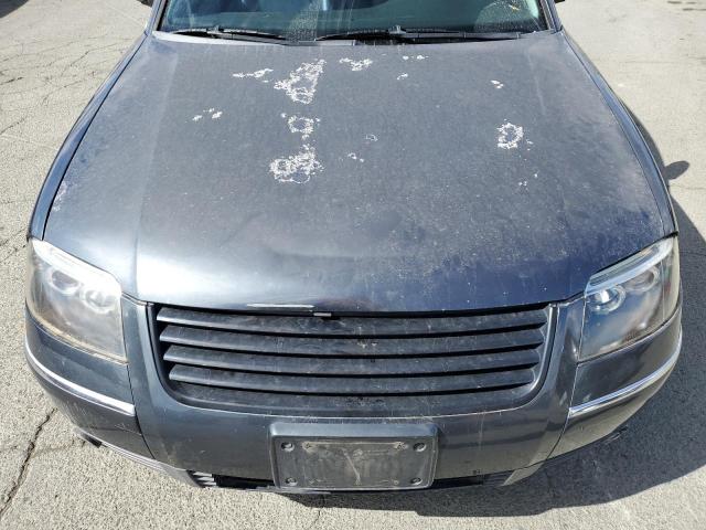 WVWYH63B94E134509 - 2004 VOLKSWAGEN PASSAT GLX 4MOTION GRAY photo 11