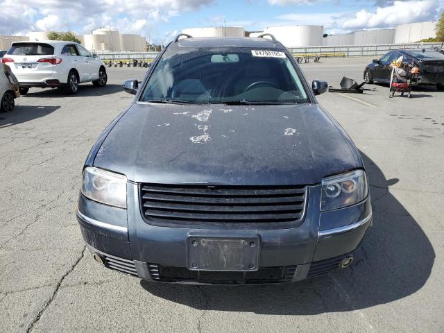 WVWYH63B94E134509 - 2004 VOLKSWAGEN PASSAT GLX 4MOTION GRAY photo 5