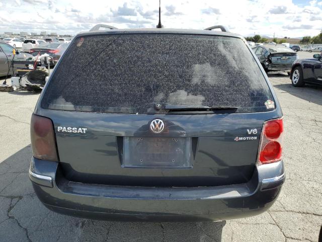 WVWYH63B94E134509 - 2004 VOLKSWAGEN PASSAT GLX 4MOTION GRAY photo 6