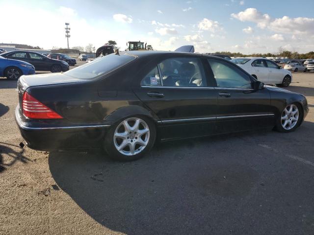 WDBNG83J65A460364 - 2005 MERCEDES-BENZ S 430 4MATIC BLACK photo 3