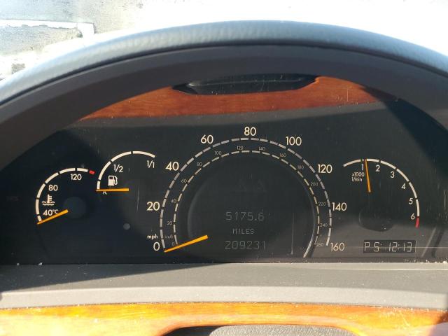 WDBNG83J65A460364 - 2005 MERCEDES-BENZ S 430 4MATIC BLACK photo 9