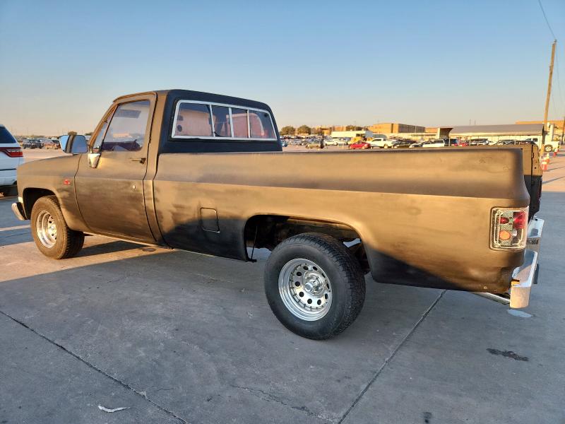 1GCEC14H3DS167854 - 1983 CHEVROLET C10 BLACK photo 2