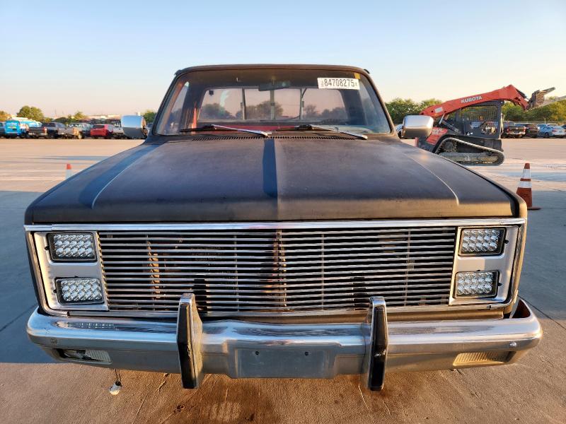 1GCEC14H3DS167854 - 1983 CHEVROLET C10 BLACK photo 5