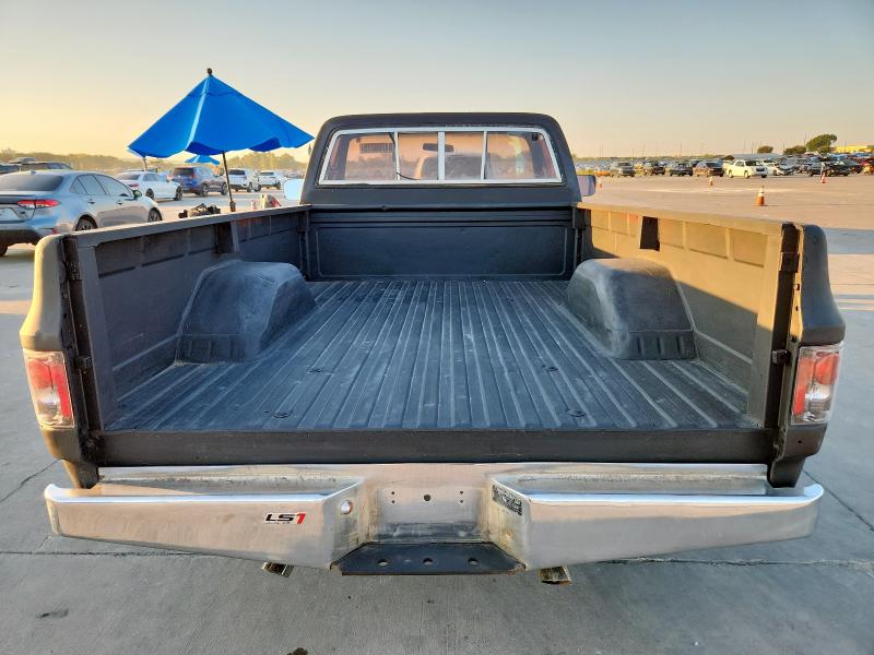 1GCEC14H3DS167854 - 1983 CHEVROLET C10 BLACK photo 6