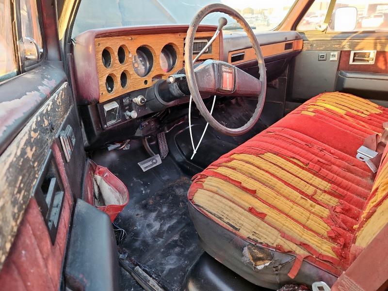 1GCEC14H3DS167854 - 1983 CHEVROLET C10 BLACK photo 8