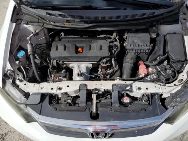 19XFB2F50CE047303 - 2012 HONDA CIVIC LX 白色 照片 11