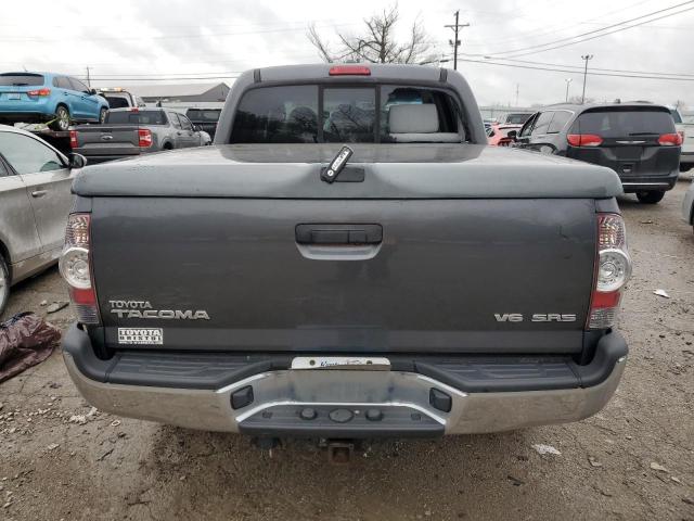 3TMLU4EN7BM061570 - 2011 TOYOTA TACOMA DOUBLE CAB Gris foto 6