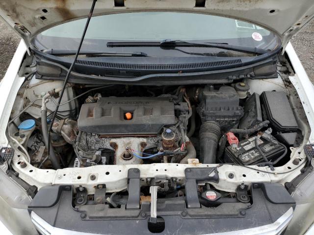 JHMFB2F51CS002222 - 2012 HONDA CIVIC LX WHITE photo 11