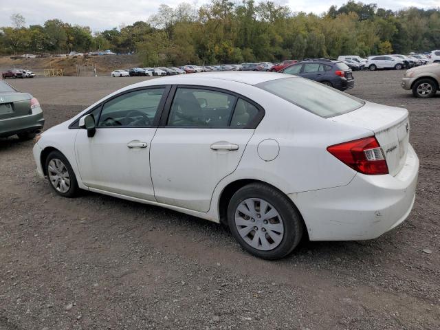 JHMFB2F51CS002222 - 2012 HONDA CIVIC LX WHITE photo 2