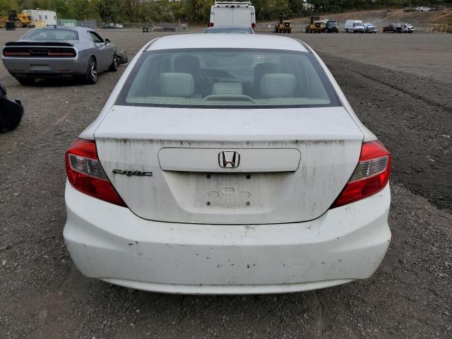 JHMFB2F51CS002222 - 2012 HONDA CIVIC LX WHITE photo 6